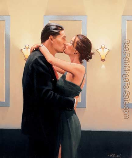 Jack Vettriano Betrayal First Kiss 2001